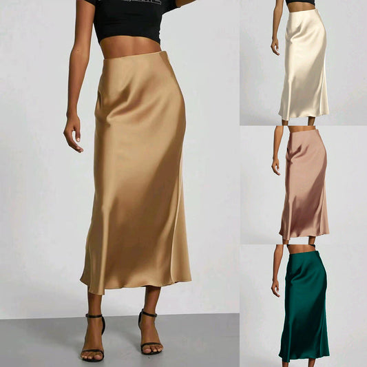 Sassy Satin Skirt: The Long and Short of Fashionable Shenanigans!
